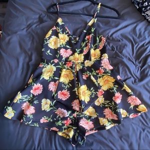 Floral Romper